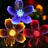 Image 2: 50 LED Multi-Coloured Solar Cherry Blossom Lights Options