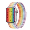 Woven Nylon Band (White Rainbow)