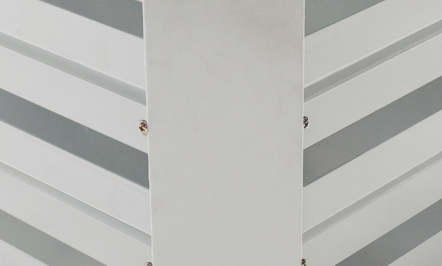 Image 11: 2.4m Sectioned Metal Raised Garden Bed