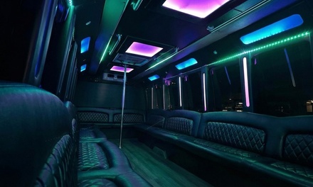 90-Minute Sightseeing Tour by Limo Bus for 2 People - LV Rockstar Tours in Las Vegas, Nevada