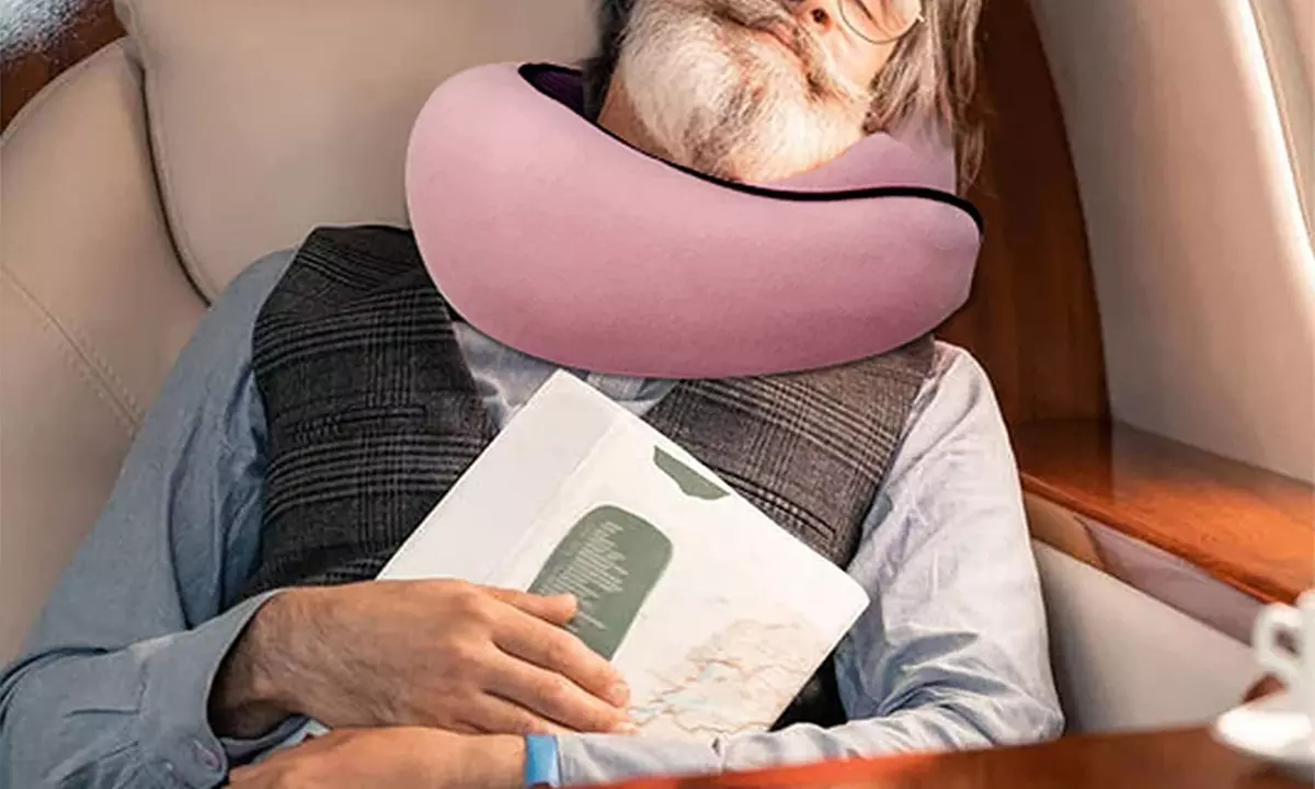 Verstellbares Reise-Nackenkissen