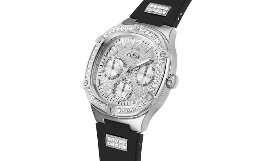 Image 3: Guess stalen horloge
