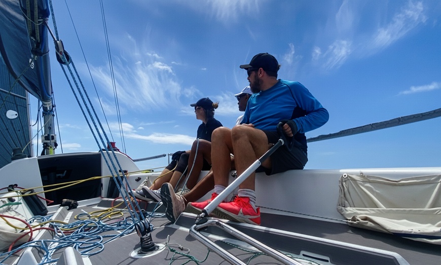 Image 7: 3-Hour Intro to Sailing for 1 or 2 | Small Group Up to 4 or Private