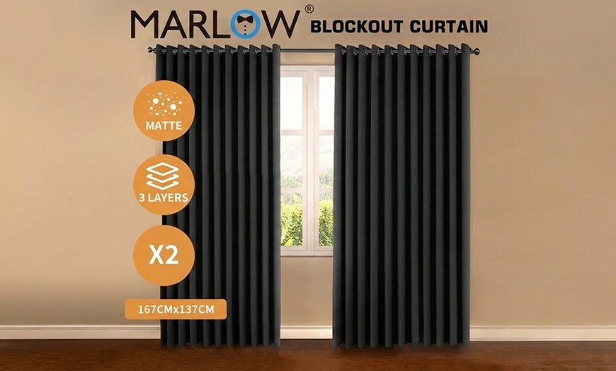 Image 41: Marlow Premium Curtains, Rods and Blackout Solutions