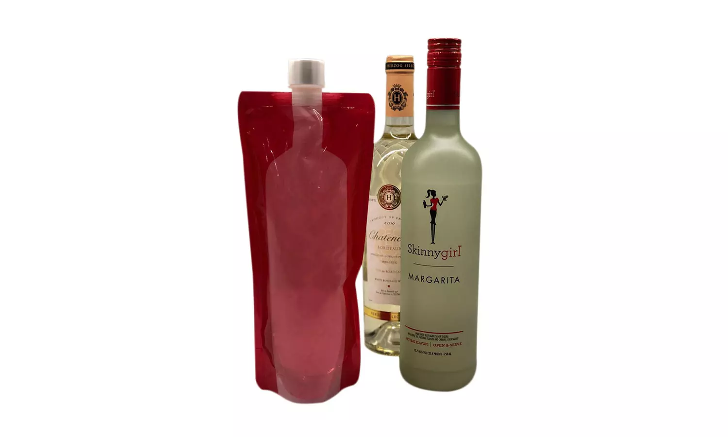 Waloo Wine on The Run Reusable & Foldable Wine Flask