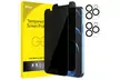 Privacy Screen Protector for iPhone 12/12 Pro/12 Pro Max with Lens Protector - Second Medium