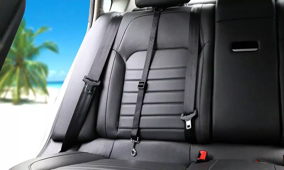 Adjustable Pet Dog Cat Safety Leads Car Vehicle Seat Belt Harness Seatbelt