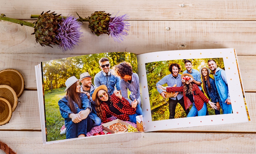 Image 5: One, Two, or Three Photobook A5 hardcover from Colorland