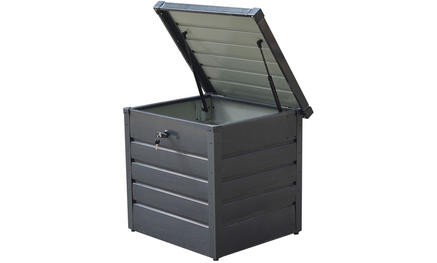 Image 8: Outdoor Metal Lockable Storage Box