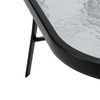 Image 27: Outdoor Rippled Tempered Glass Coffee Table with 4 Styles