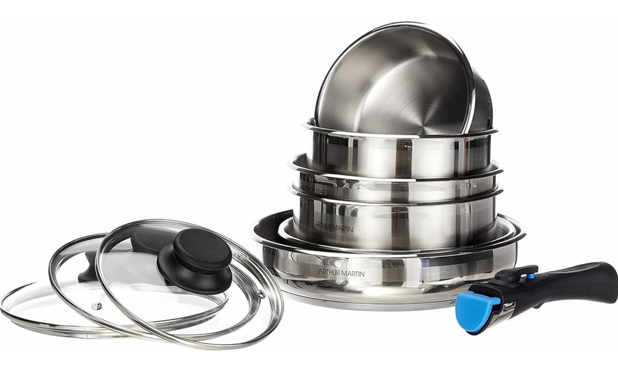 Image 4: Lot de casseroles ou batterie de cuisine Arthur Martin
