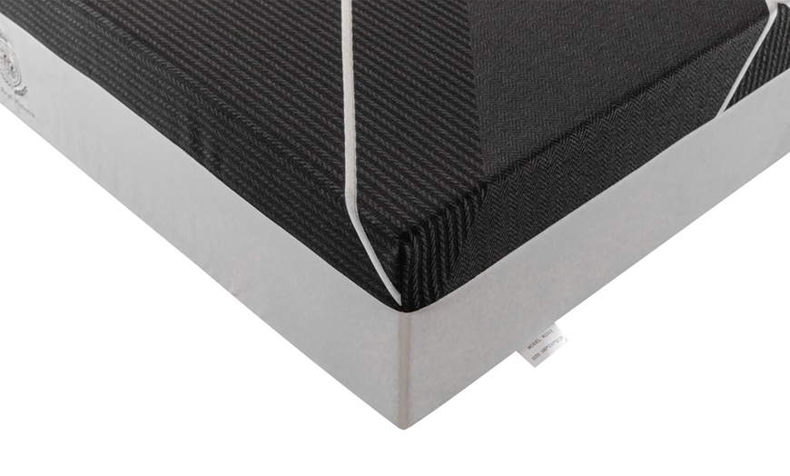 Image 4: Matelas Sampur hybride mémoire de forme gel et ressorts ensachés