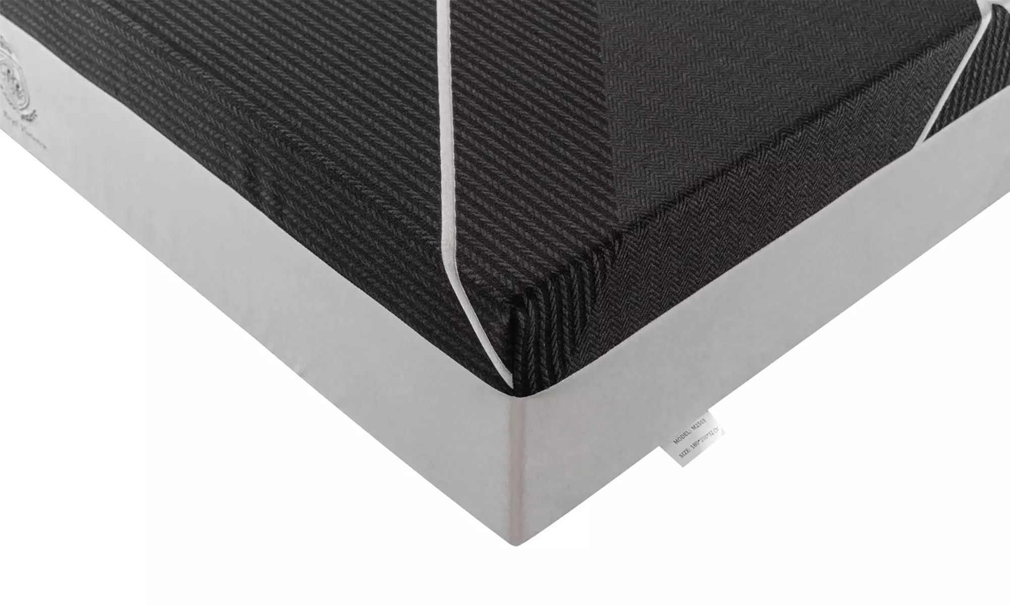 Matelas Sampur hybride mémoire de forme gel et ressorts ensachés