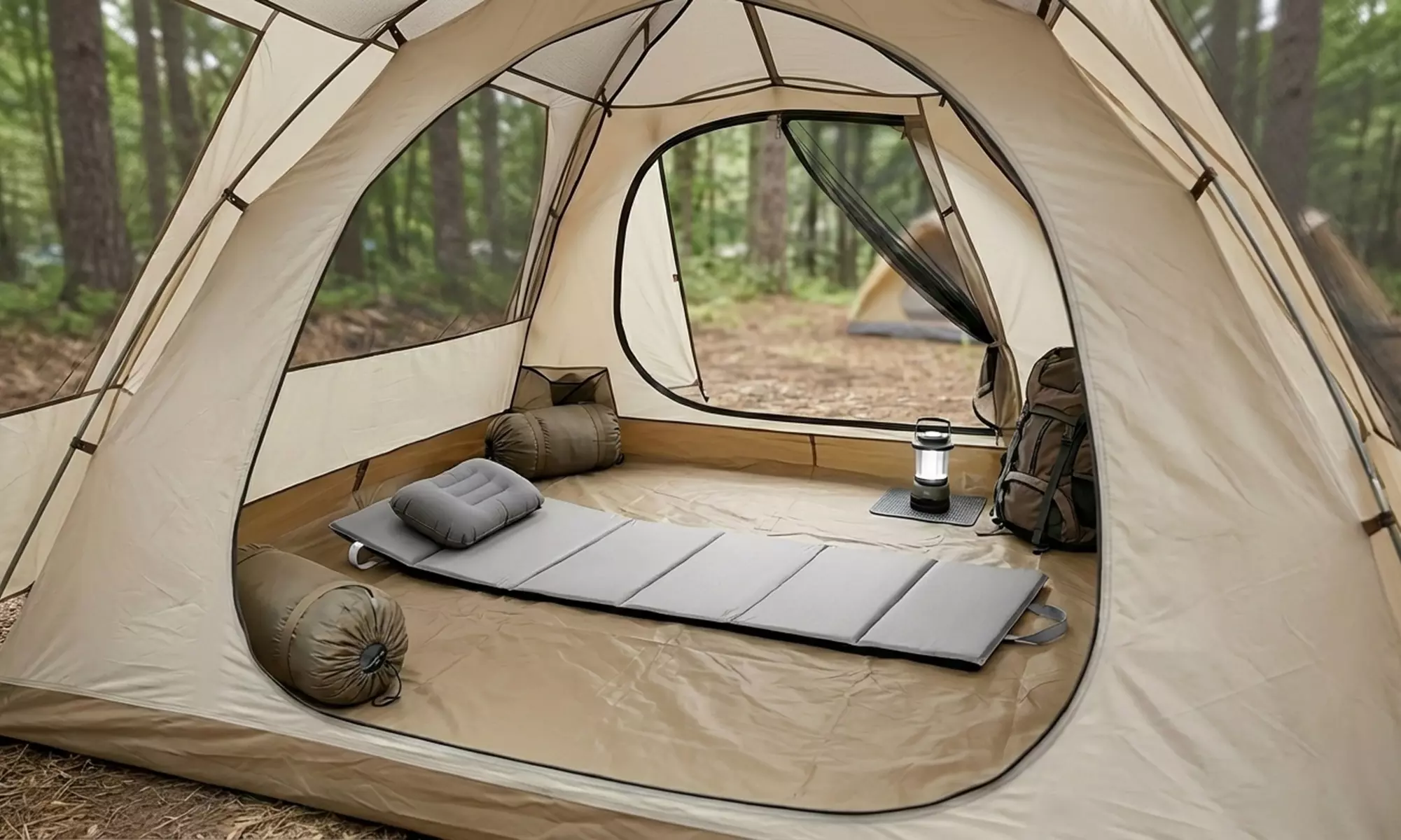 Faltbare Auflage für Sonnenliege