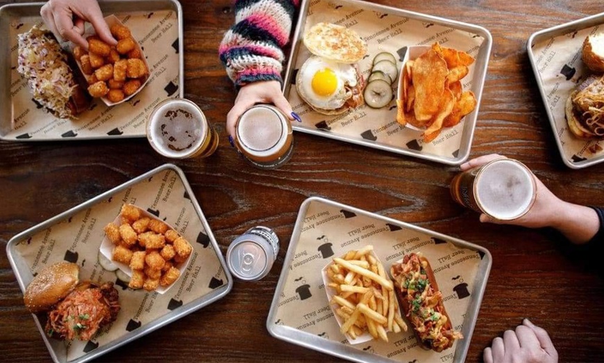 Image 1: Brunch Bliss: One Entrée And Two Mimosas Or Beers Per Person