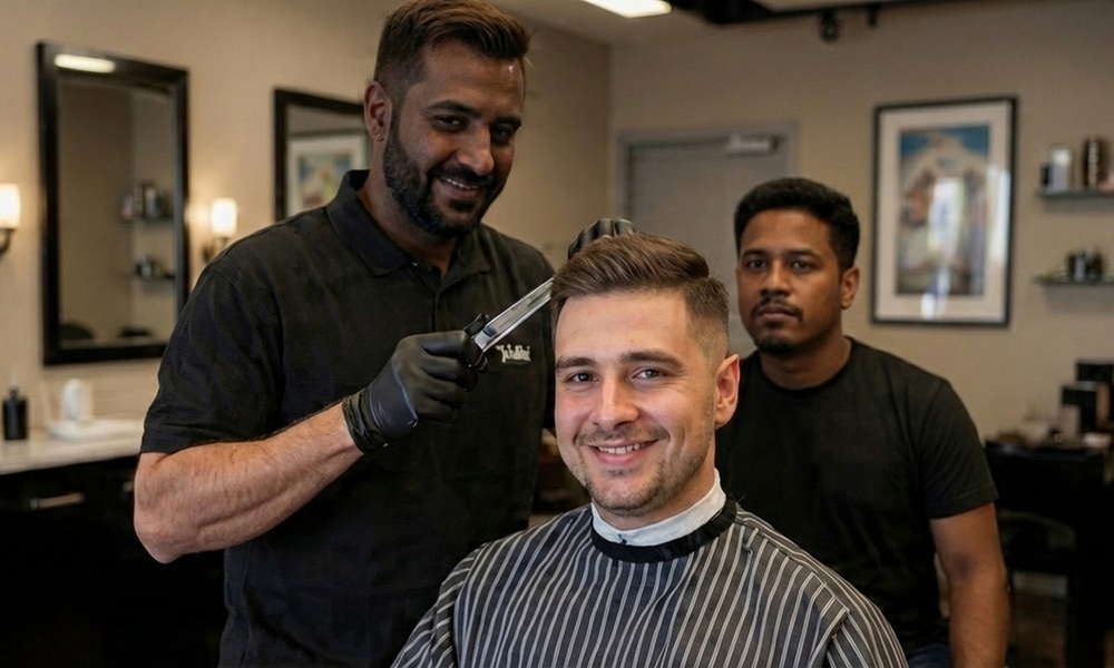 Enjoy Haircuts for Adults, Men, Women, & Kids, Plus Beard Grooming & Hot Towel Treatments - Up to 30% Off