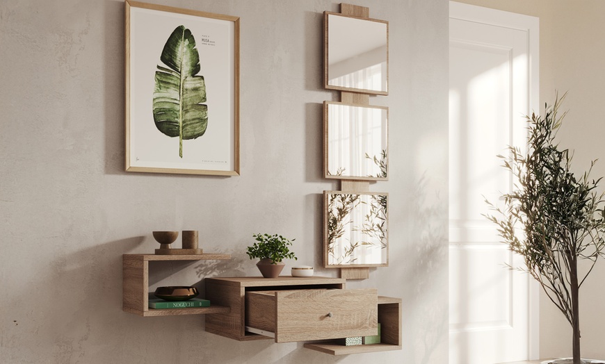 Image 12: Meuble d'entrée "Neo" avec tiroir et miroir