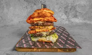 All-American Diner Feast! Any Burgers, Side, Dessert, Shake or Soft Drink! (Up to 49% Off)