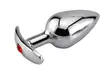 Anal Plug Adult Toys Stopper Metal Jeweled Stimulator Massager Sex Toy - Second Medium