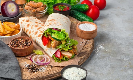 $20 Worth of Food - TJs Tasty Gyros