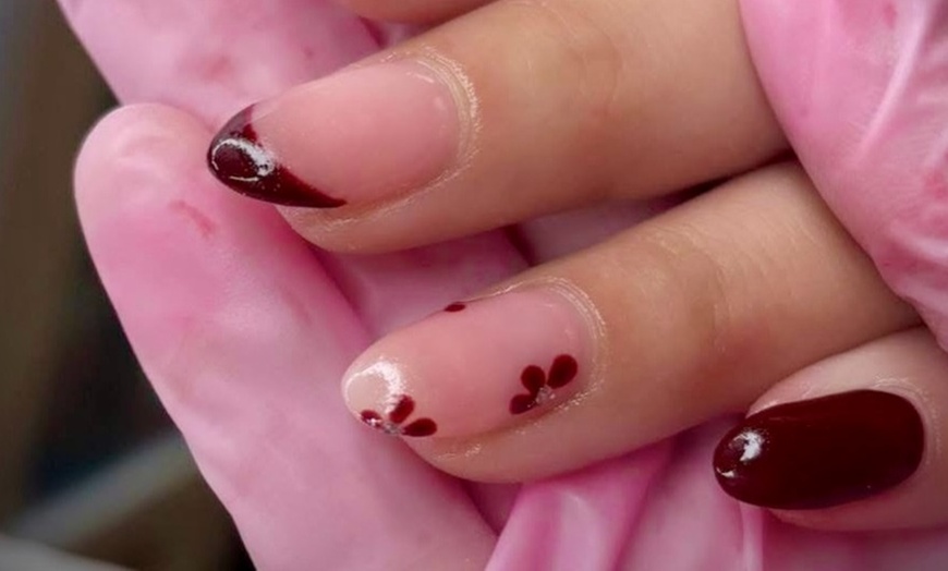 Image 3: Gel Polish Manicure, Toe Polish with Mini Pedi, French Gel, and More