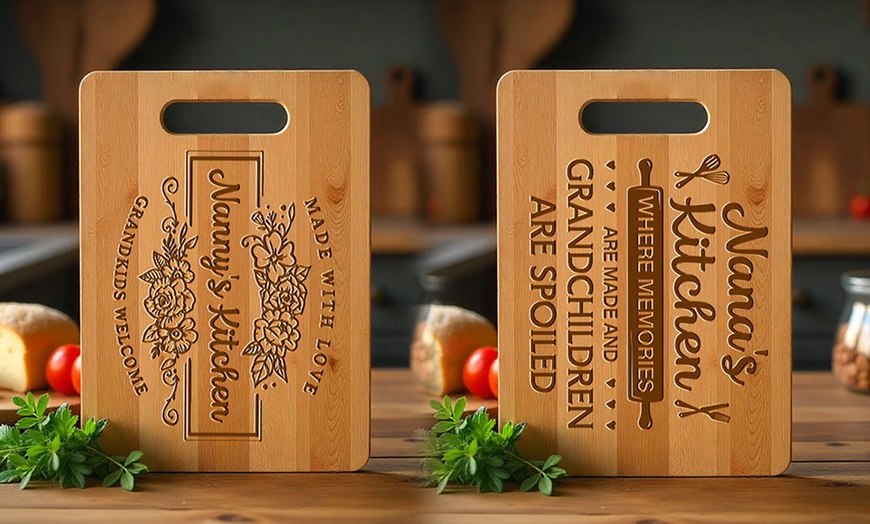 Image 1: One Or Two Custom Cutting Board from Justyling