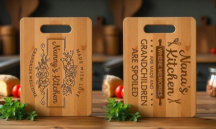 One Custom Cutting Board - Yes Bobbleheads