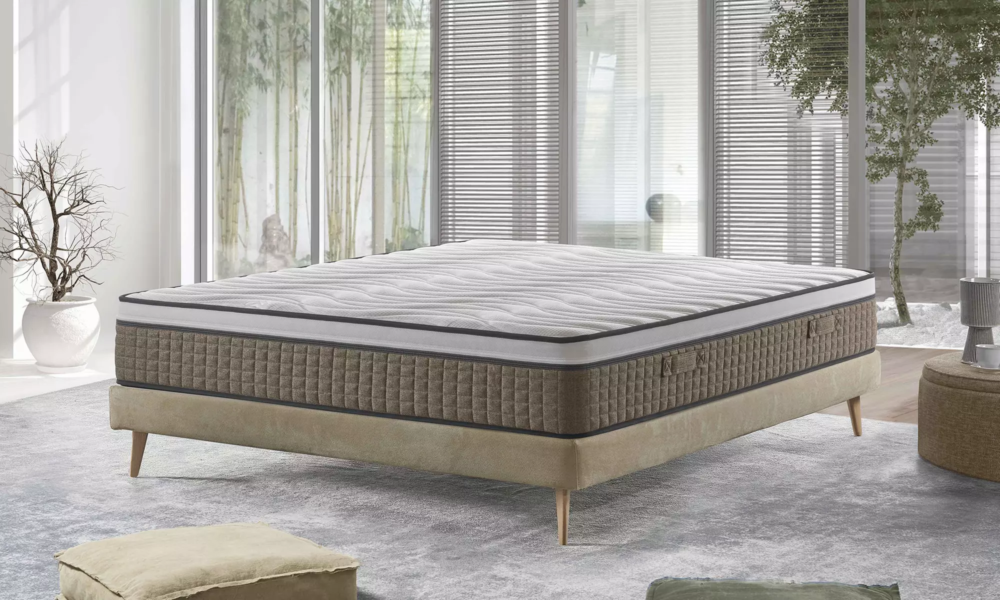 Matelas en mousse à mémoire de forme Perfecta MED 3D de Mentor