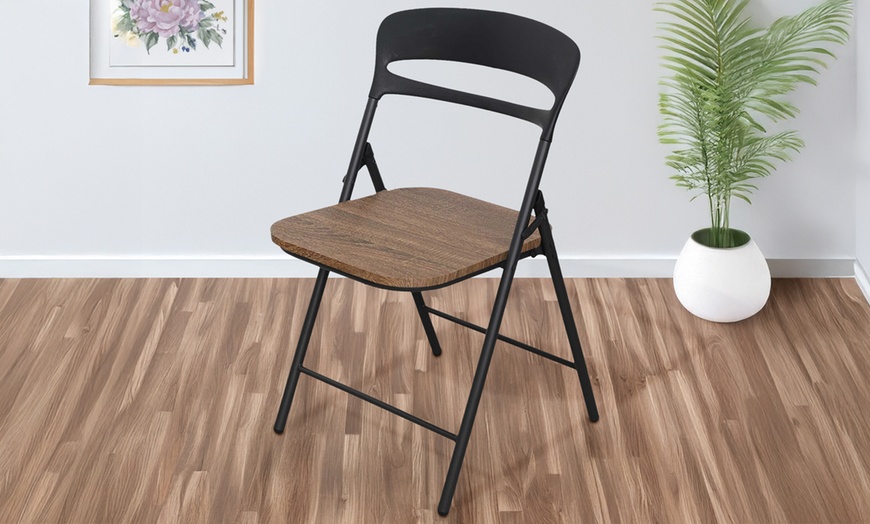 Image 2: Vierdelige set vouwstoelen