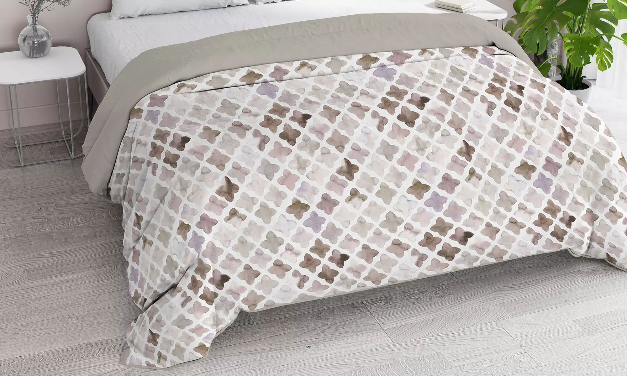 Couette d'hiver 300 g avec motifs