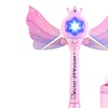 Image 1: Bubble Wand Blower with Wings Music and Light Up