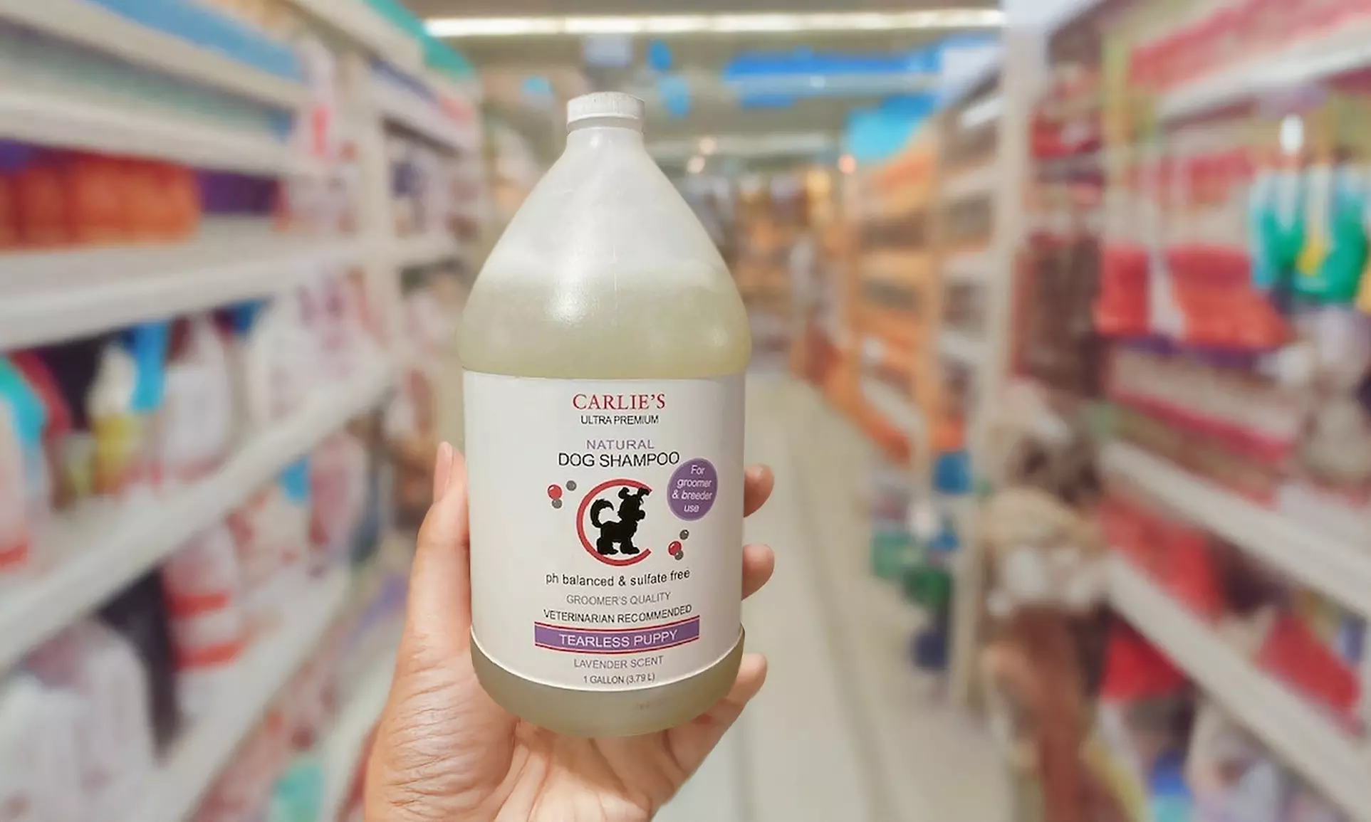 Carlie's Tearless Puppy Shampoo - ONE GALLON - Primary Image