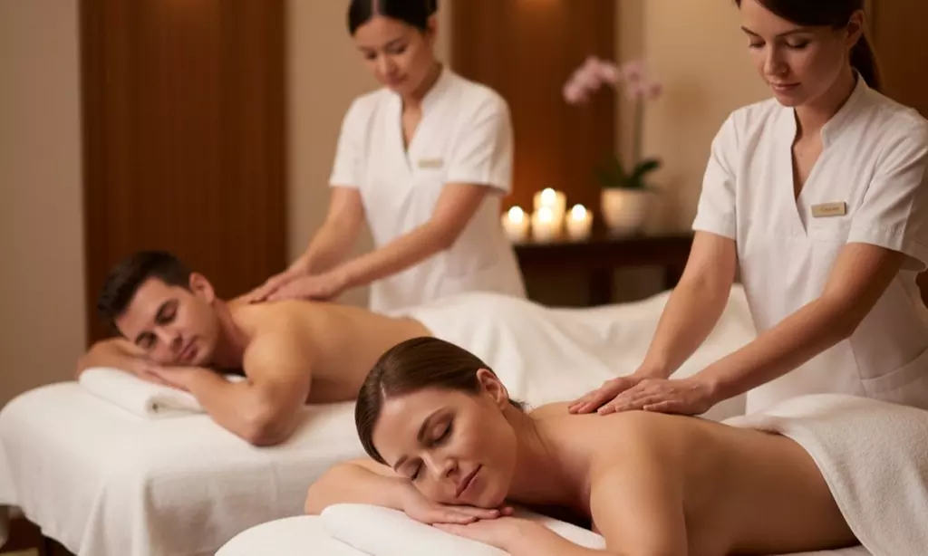 Couples Massage: 30 or 60-Min Total Relaxation Escape