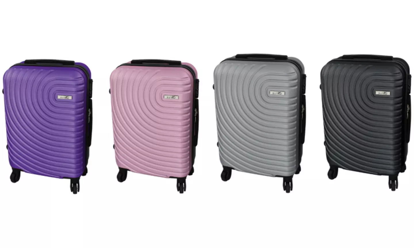 18'' Cabin Suitcase - ABS Hard Shell, Spinner Wheels, Lock