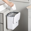 Image 7: Hanging Kitchen Trash Can with Space-Saving Design