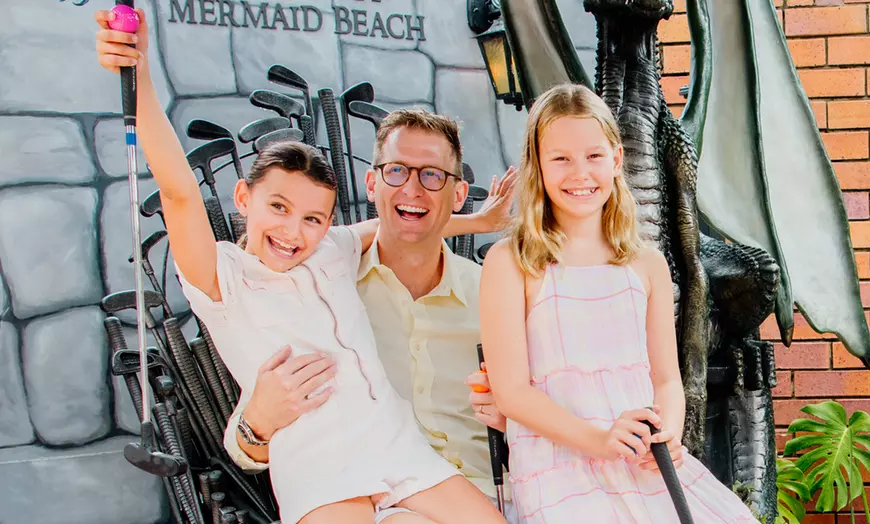 Image 1: Mini Golf for 1, 2 or 4 at Putt Putt Mermaid Beach