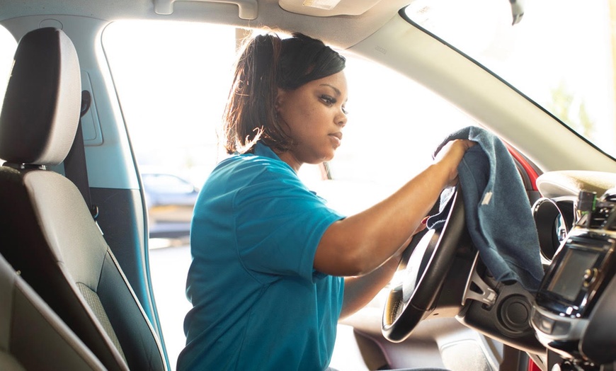 Image 7: Full Service Car Wash: Basic Interior & Exterior for a Fresh Ride!