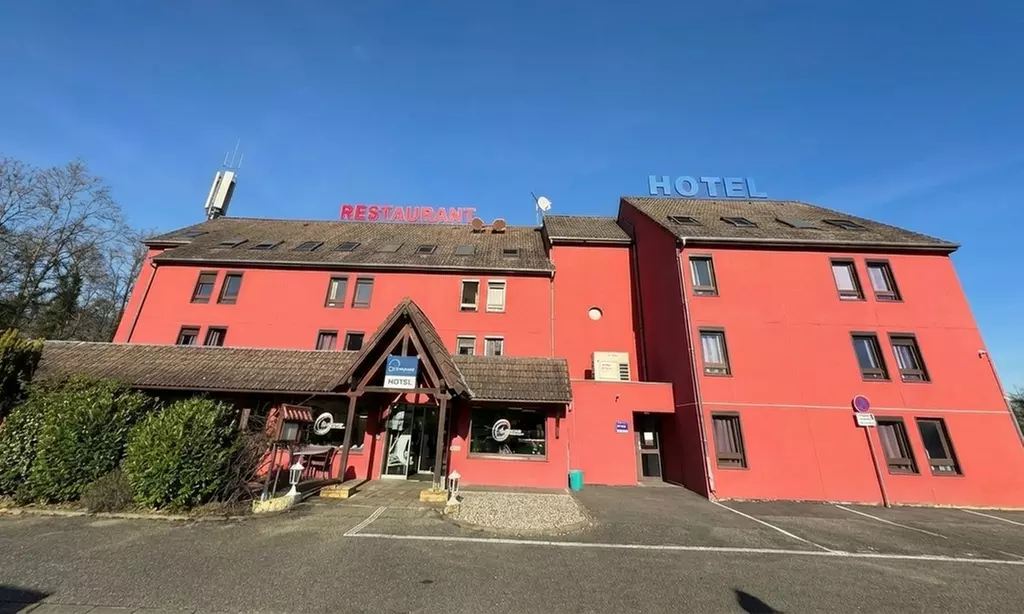 Proche Mulhouse : chambre double avec petit-déjeuner et menu en option