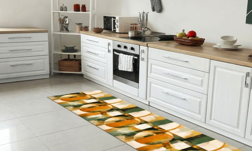 Image 6: Tapis de course coloré, résistant aux taches et antidérapant