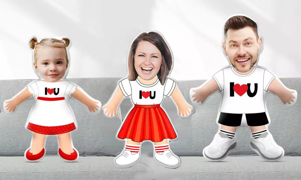 Gepersonaliseerd kussen/knuffel