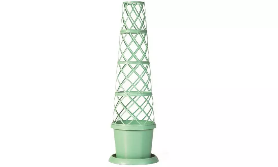 Up to Five Lattice-Design Tower Pots