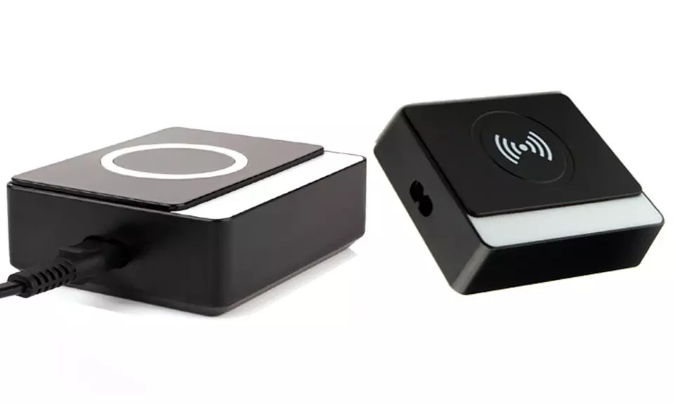 QI-Ladestation mit 8 USB-Ports und QI-Ladefläche, inkl. Versand - Second Medium