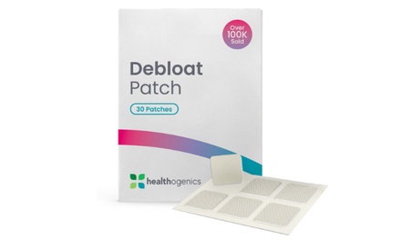 30-Day Supply of Debloat Gut Health and Digestion Patches with Online Consultation - Healthogenics Labs