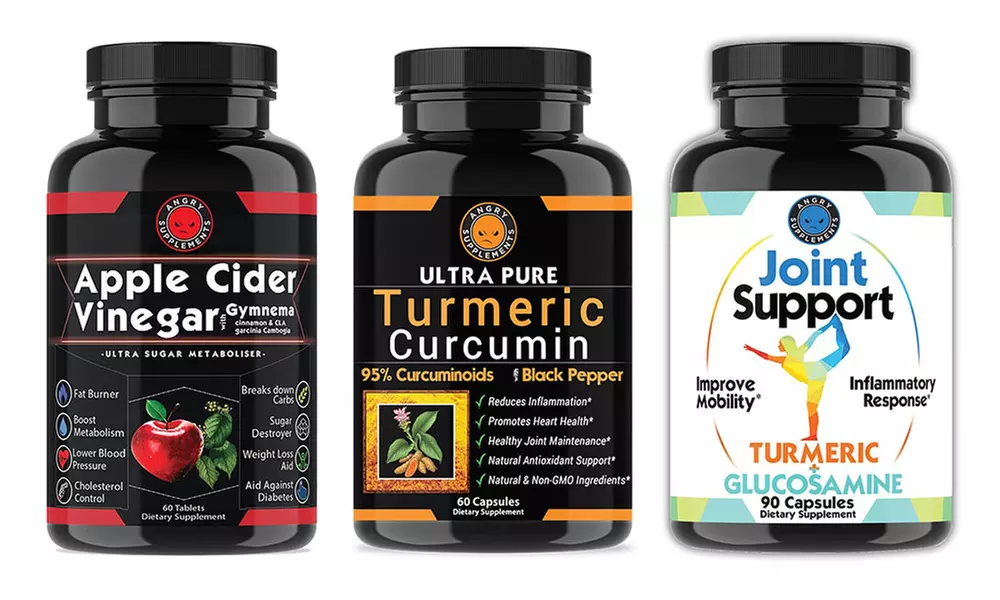 Apple Cider Vinegar w. Gymnema, Turmeric Curcumin, and Joint Support