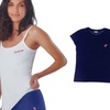 Image 1: Completo Lotto da donna 3 pezzi con t-shirt, leggins capri e canotta