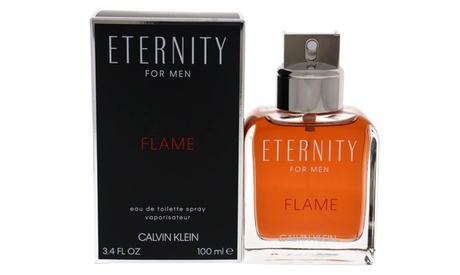 Calvin Klein Eternity Flame Eau de Toilette 3.4 Fl. Oz. for Men Spray