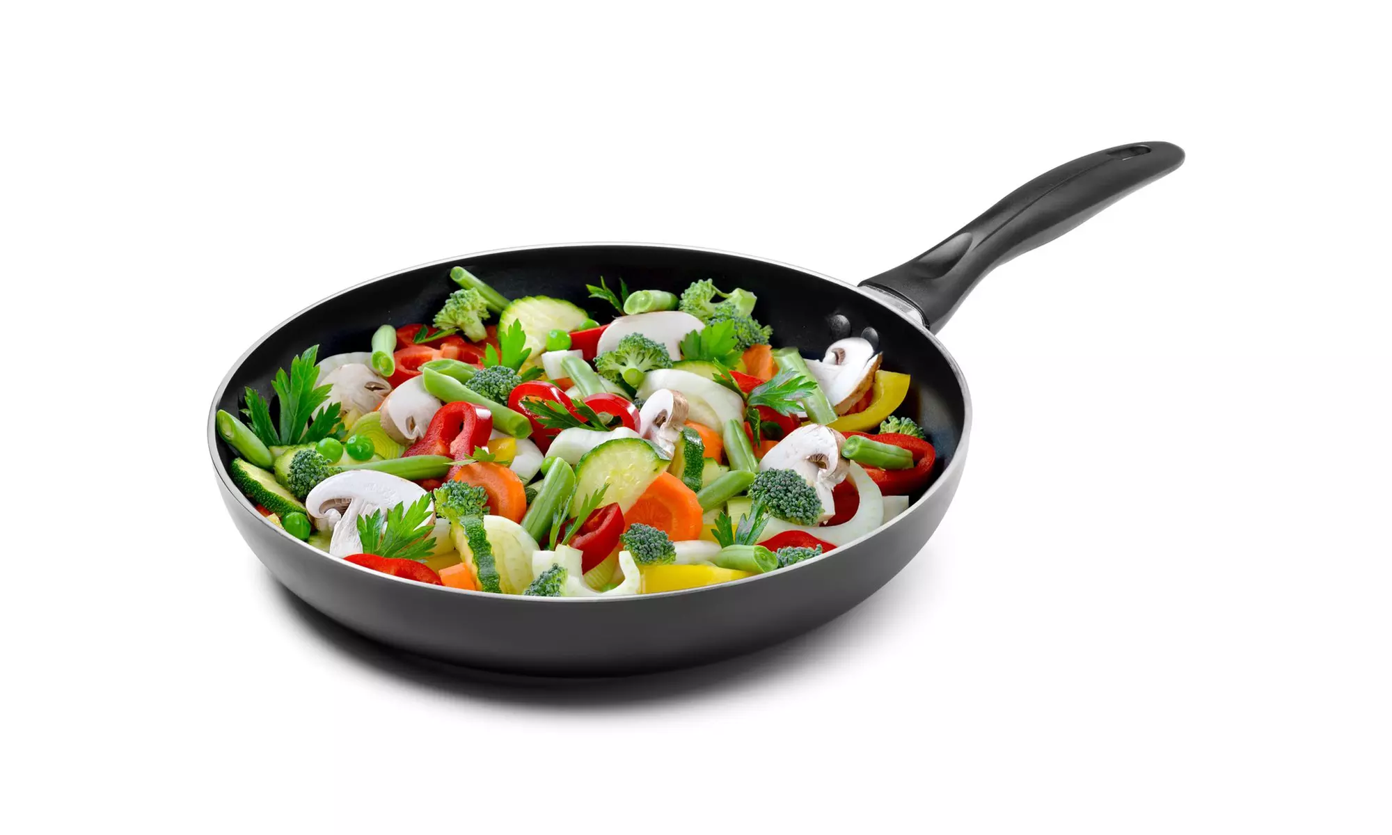 Chef's Star 8", 9.5", and 11" Non-Stick Frying Pan Set (3-Piece)  - Second Medium