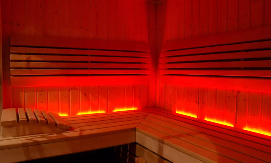 Image 6: 45-Min Infrared Sauna or 60-Min Remedial Massage by Expert Therapists