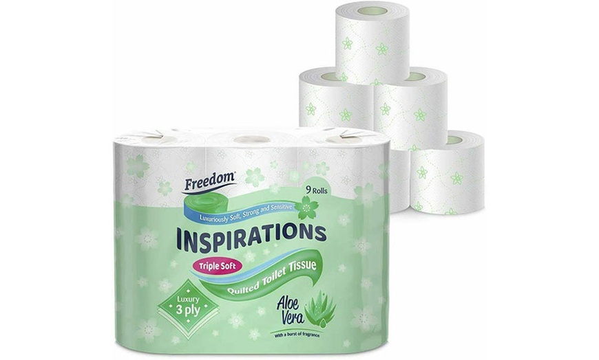 Image 6: 45 or 90 Freedom 3Ply Rolls and 24 Rolls Jumbo Rhino Kitchen Towels