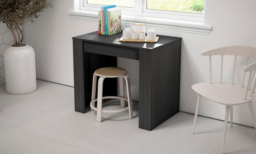 Image 7: Extendable Console Table for 6 people or up to 14 people